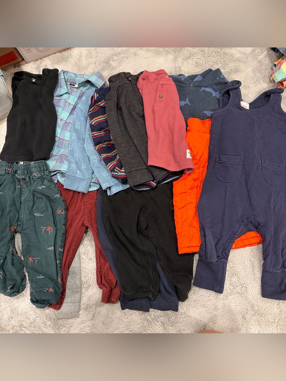 Hanna Andersson carters baby boy clothing Bundle 18month